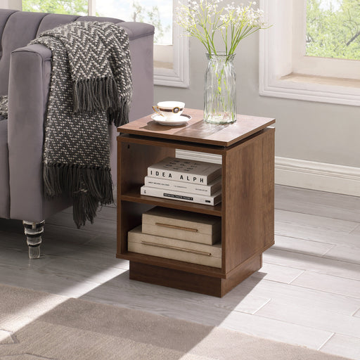 HOLLYWOOD End Table Dark Oak by Tauris™ Furniture > Tables > Accent Tables > End Tables HLS