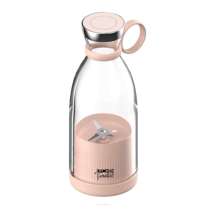 Kitchen Couture Fusion Portable Blender Electric Hand Held Mixer Shaker Maker - Pink Home Living Store