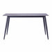 Mendy Grey Sintered Stone Dining Table with Metal Legs by Criterion™ Home Living Store