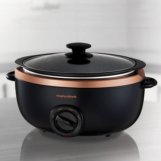 Morphy Richards 3.5l Sear & Stew Slow Cooker - Rose Gold Home Living Store