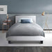 Neo Bed Frame PU Leather - White King Single Furniture > Beds & Accessories > Beds & Bed Frames HLS