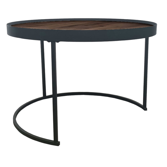 Nested Coffee Table in Dark Walnut by Urban Style™ Blank Background Image