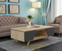 NORDIC 1200 Coffee Table Grey by Criterion™ Furniture > Tables > Accent Tables > Coffee Tables HLS