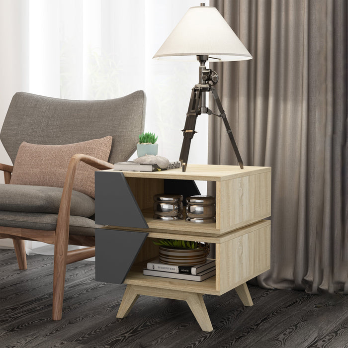 NORDIC 450 End Table Grey by Criterion™ Furniture > Tables > Accent Tables > End Tables HLS