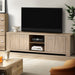 TV Cabinet Entertainment Unit TV Stand Display Shelf Storage Cabinet Wooden Furniture > Entertainment Centers & TV Stands HLS