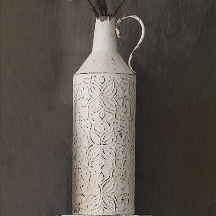 Vintage Look White Jug with rustic stylings by Urban Style™ Home & Garden > Decor > Vases HLS