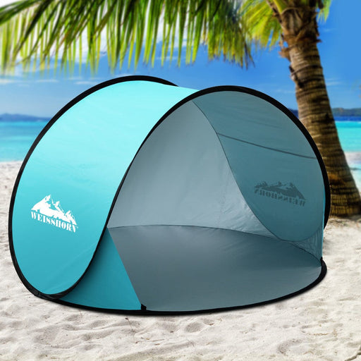 Weisshorn Pop Up Beach Tent Camping Portable Sun Shade Shelter Fishing Sporting Goods > Outdoor Recreation > Camping & Hiking > Tents HLS